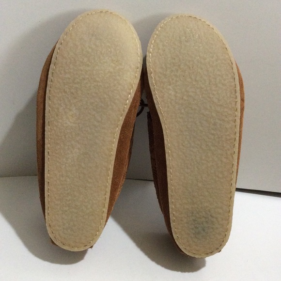 NWOT Laurentian Chief tooled suede leather moccasin - Picture 7 of 10